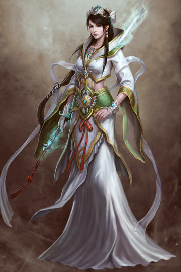 【手绘古装美女】超高清手绘古代美女图片壁纸